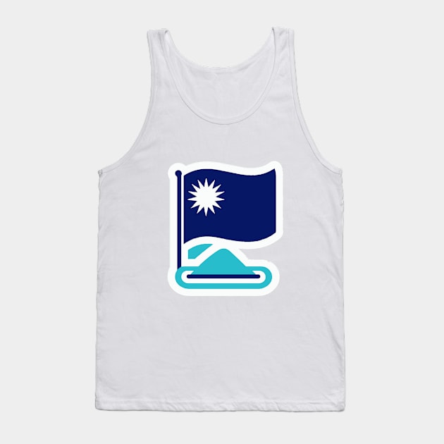 Marshall Island Flag Tank Top by SeaLife